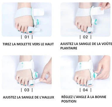 Orthèse Ajustable Pour Hallux Valgus